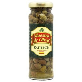 Каперси Maestro de Oliva скло 100г